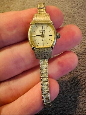 Vintage Silver Bracelet Watch